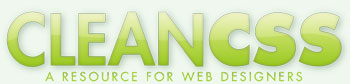 clean css -  a resource for web designers